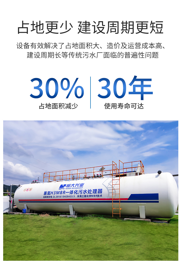 一體化mbr污水處理設備